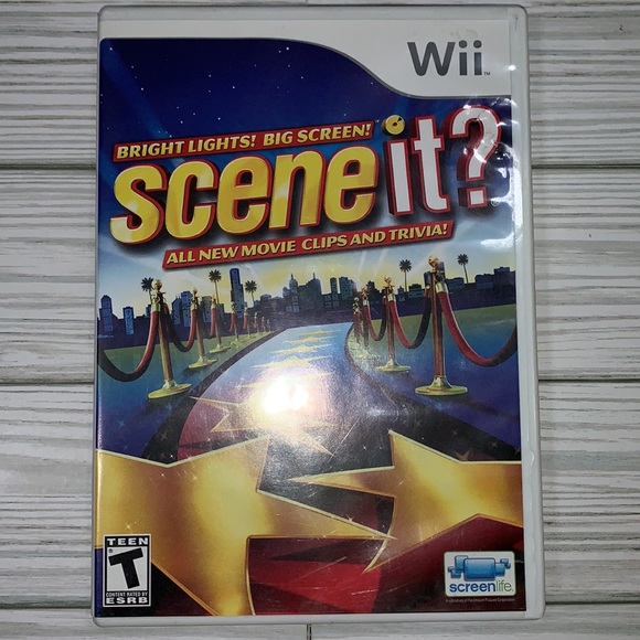 Scene It? Bright Lights! Big Screen! For Nintendo Wii - Picture 2 of 6